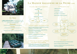 Maison wallonne de la pêche asbl Plaquette de présentation de la Maison wallonne de la pêche asbl